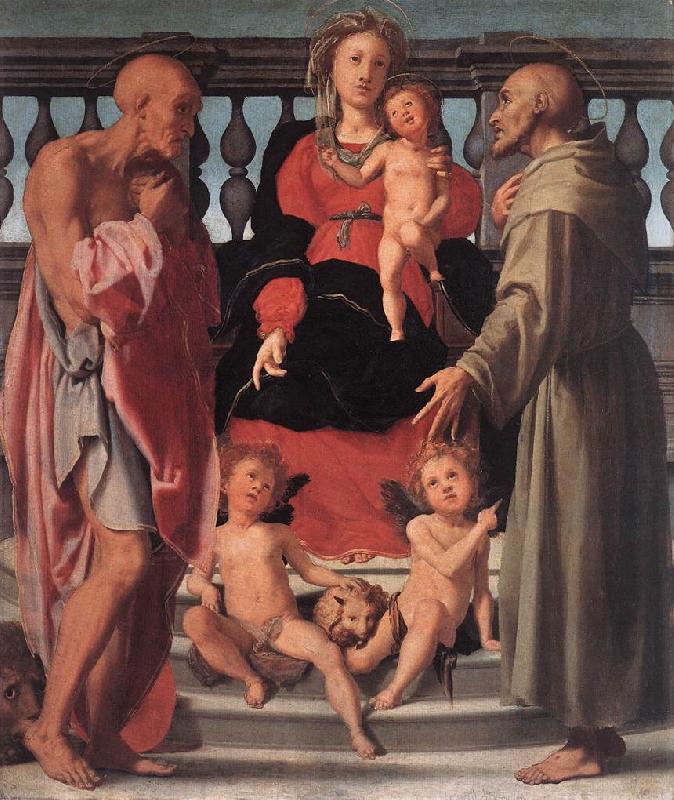 Pontormo, Jacopo Madonna and Child with Two Saints